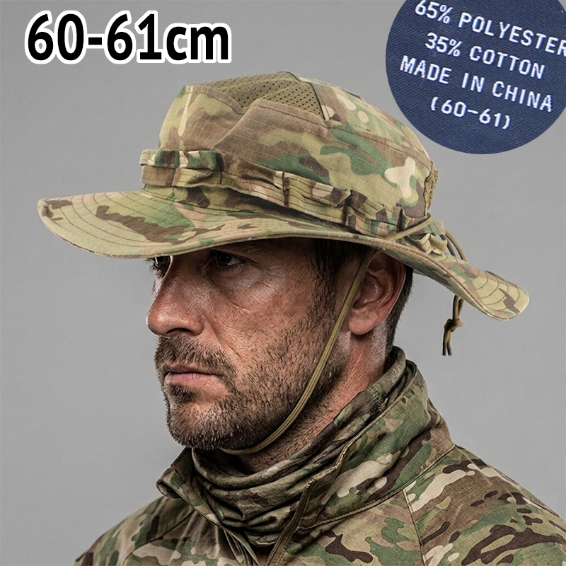 Boonie Hat Tactical - Cappello Boonie Tattico per Teste Grandi,