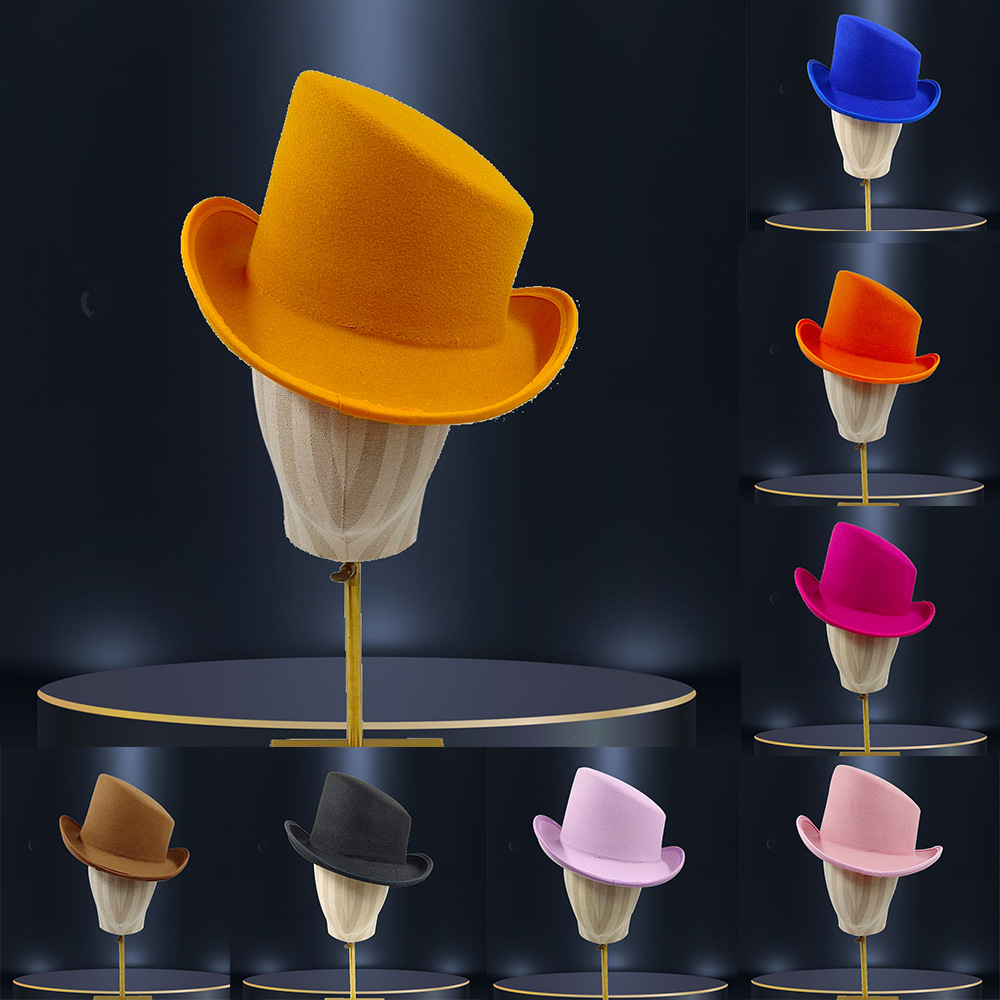 Fedora Hat Wool - Elegante cappello Fedora da uomo con