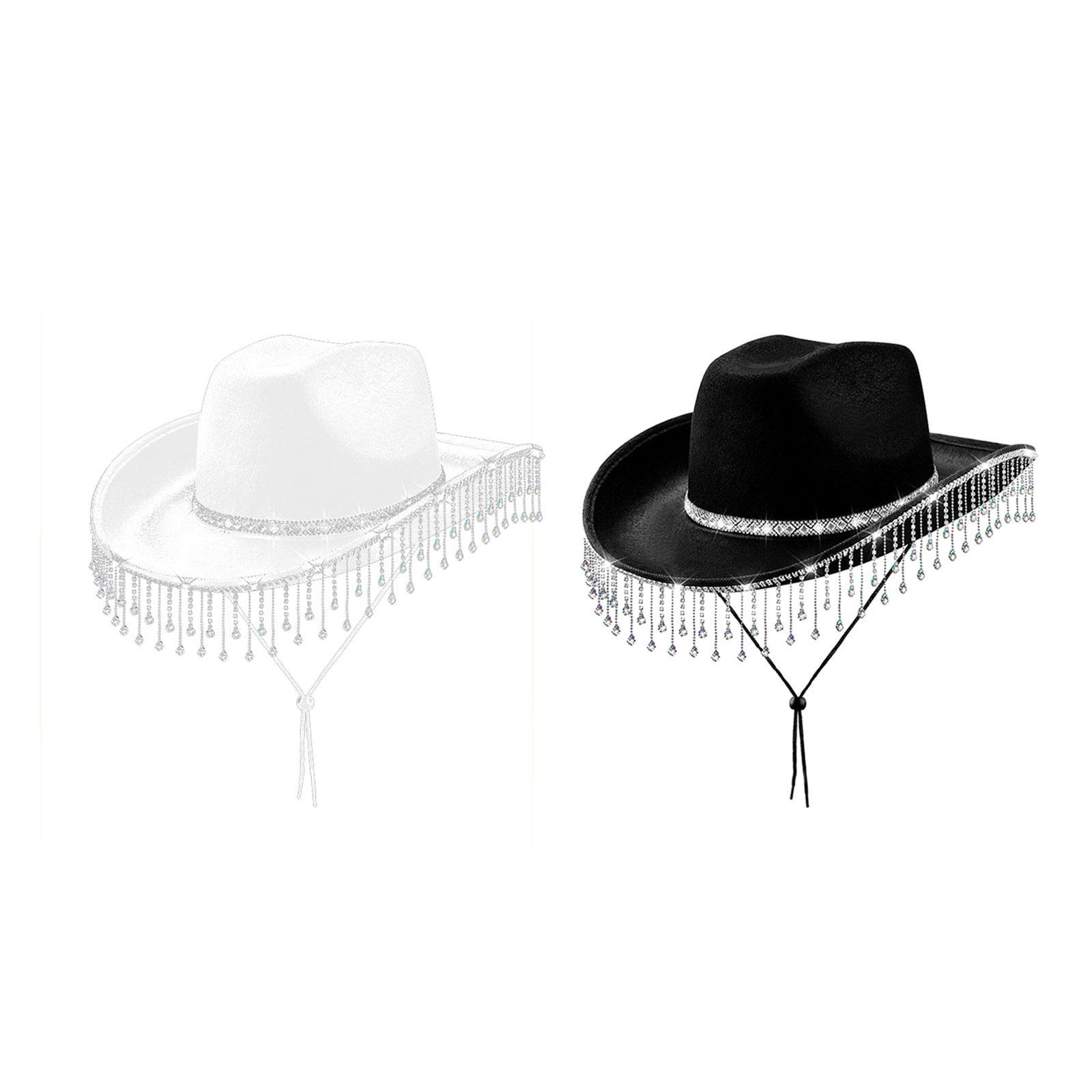 Cowboy Hat Straw - Cappello da cowboy da donna con