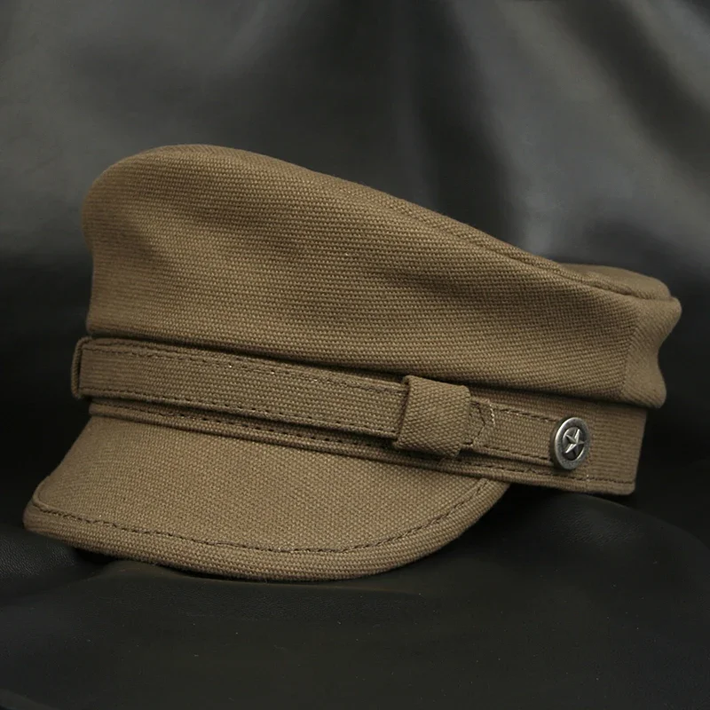 Snapback Hat Flat - Berretto da marinaio della marina delle