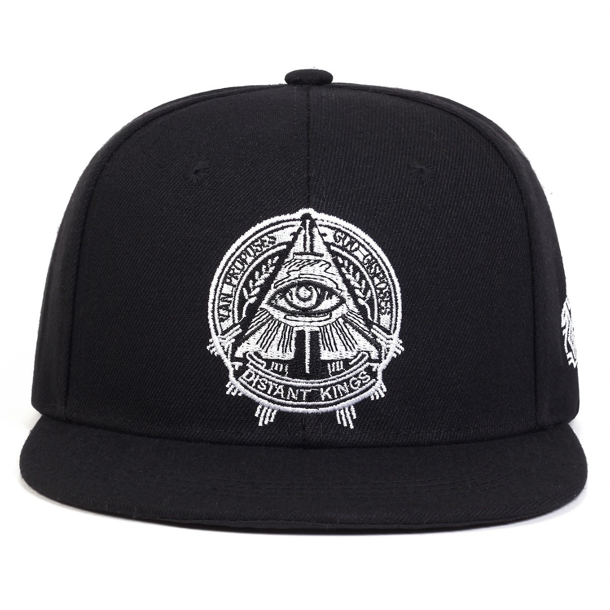 Snapback Hat Flat - Cappello Snapback Unisex con Occhio Onniveggente