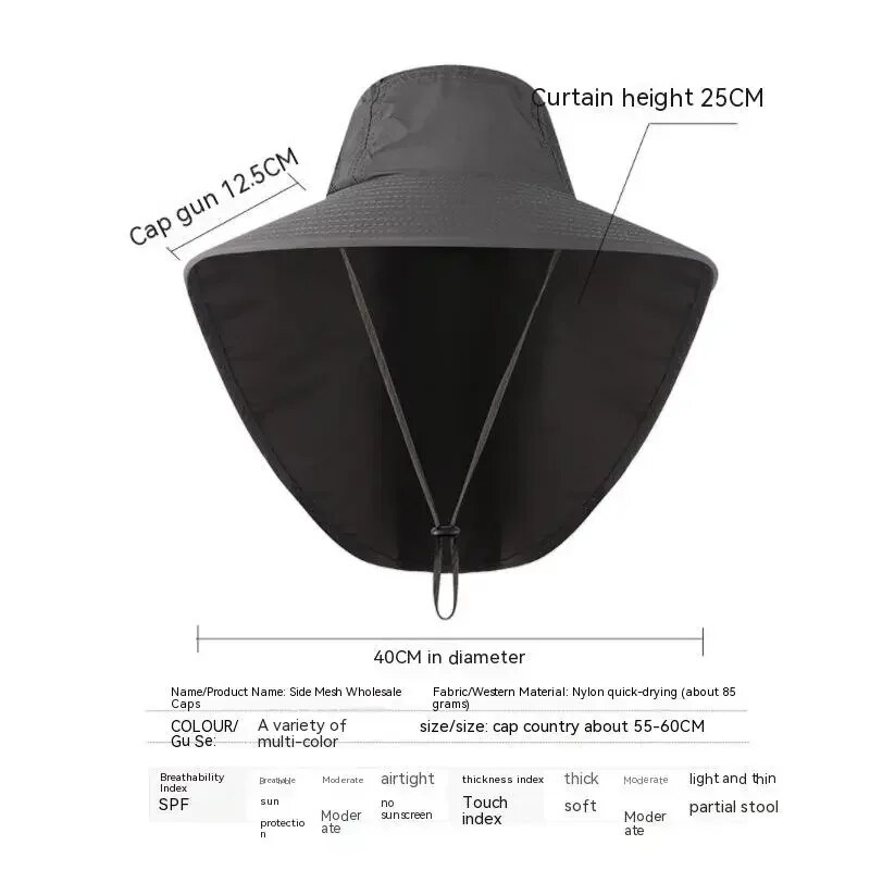 Cappelli da Baseball a tesa la - Sun Hat Wide Brim recensione e prezzo