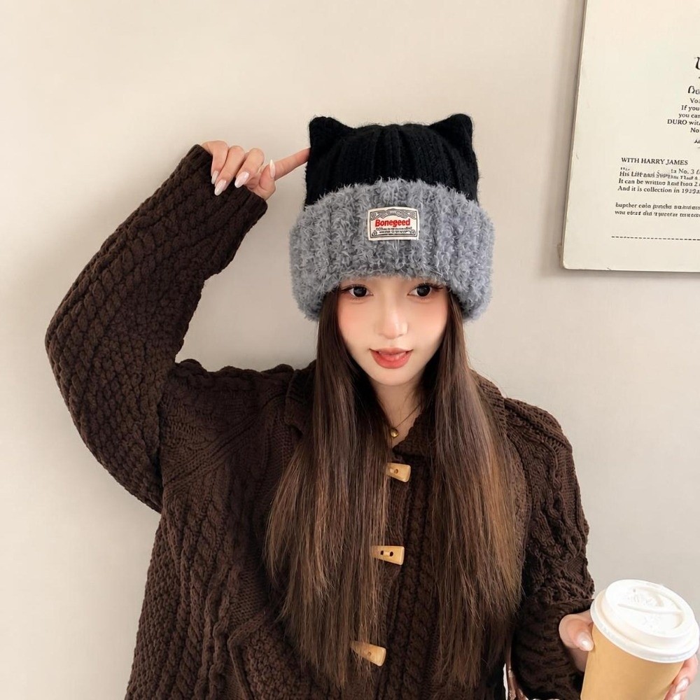 Berretto in maglia di polieste - Beanie Cuffed Knit recensione e prezzo