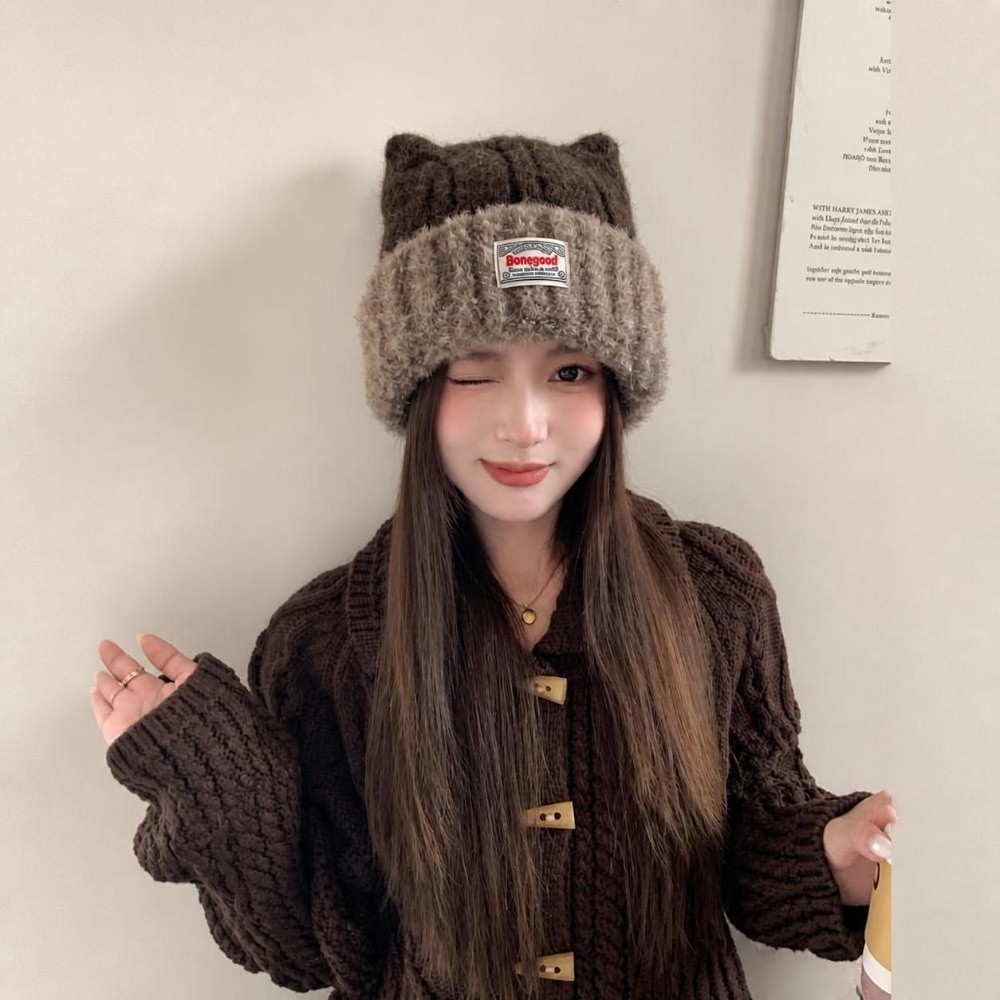 Berretto in maglia di polieste - Beanie Cuffed Knit recensione e prezzo