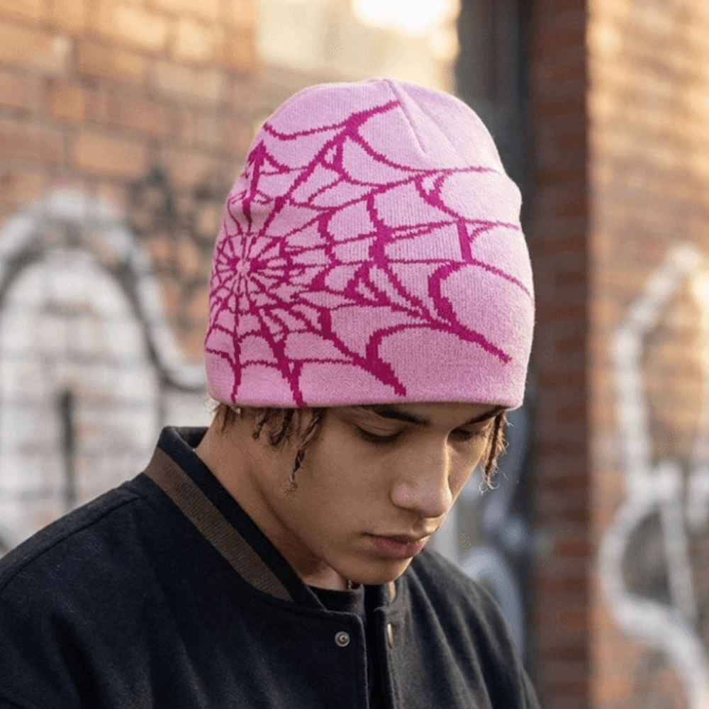 Berretto Y2K con Motivo a Ragn - Beanie Cuffed Knit recensione e prezzo