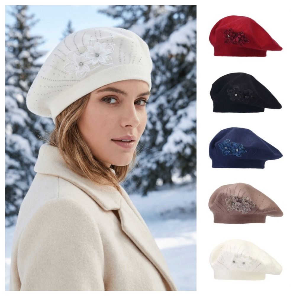 Berretto in lana a tinta unita - Beret French Wool recensione e prezzo